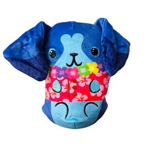 Dogs Vs Squirls Chonks - Steve  Bean-Filled Stuffed Animals Plush Toy 6” NEW